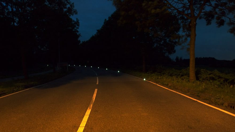 Visuelles Kurven Leitsystem